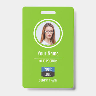 Marine - Photo d'identité de l'employé Badge de sé