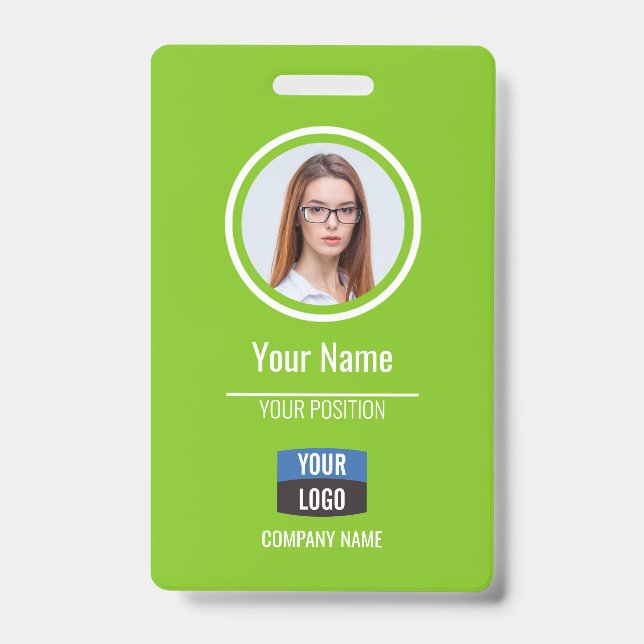 Marine - Photo d'identité de l'employé Badge de sé (Avant)