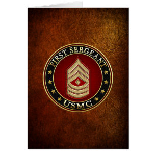 Marines américains : Premier sergent (USMC 1er Sg