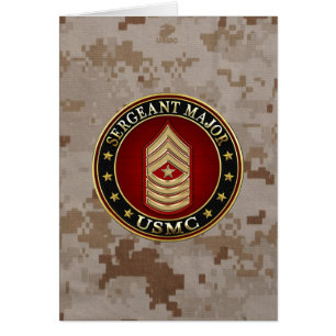 Marines américains : Sergent-major (SgtMaj) [3D]