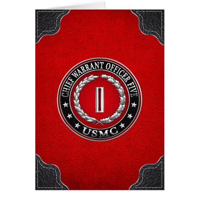 Marines des États-Unis : Adjudant-chef cinq (Adjud (Devant)