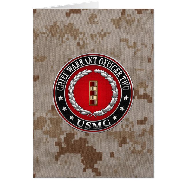 Marines des États-Unis : Adjudant-chef no 2 de l'U (Devant)