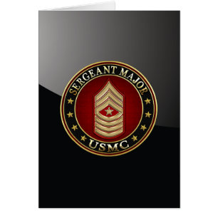 Marines des États-Unis : Sergent-major (SgtMaj de