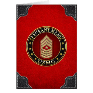 Marines des États-Unis : Sergent-major (SgtMaj de