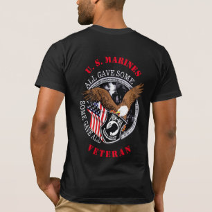 Marines patriotiques Vet Militaire Hommage T-shirt