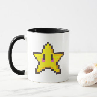 mario star mug