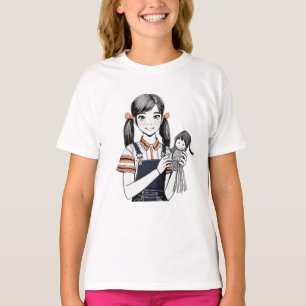 Marionnette à la main - T-shirt fille Unisex