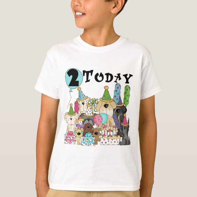 Marionnettes 2e anniversaire Bash Tshirts et cadea (Devant)