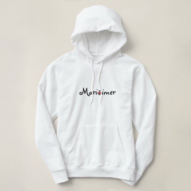 Maritimer Sweat - shirt à capuche Nouvelle-Écosse  (Design devant)