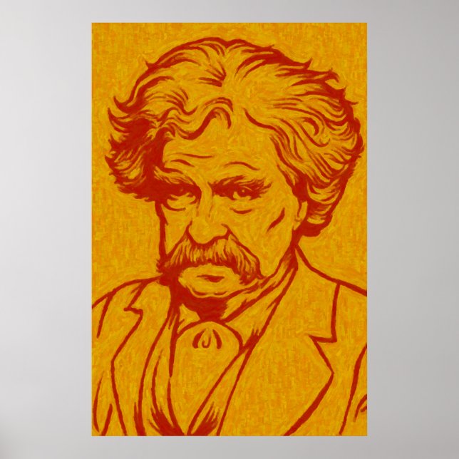 Mark Twain Poster (Devant)