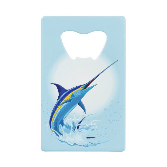 Marlin Bleu Jaillissant de l'Océan (Devant)