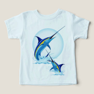 Marlin Bleu Jaillissant de l'Océan