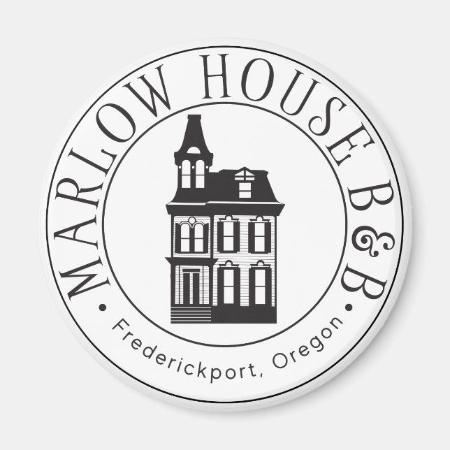 Marlow House B & B Boutons et Magnets (Devant)