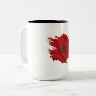 Maroc Carte Mug - Fière Design Marocain