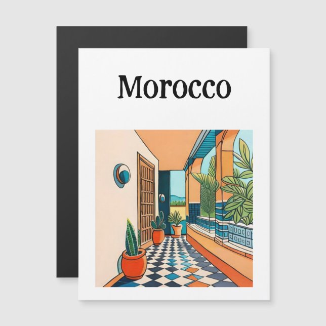 Maroc Marrakech (Devant / Derrière)