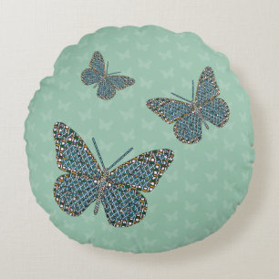Marocain Monarch Round Coussin