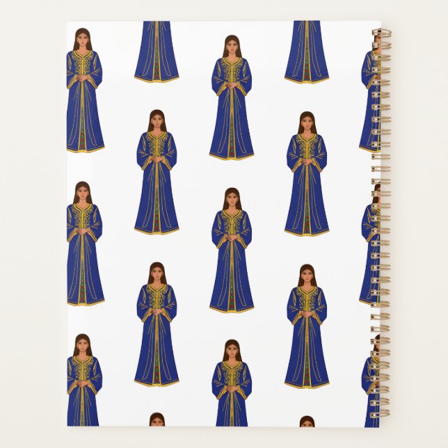 Marocaine Berbère robe traditionnelle (Dos)