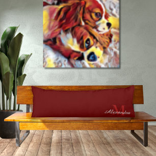 Maron Bourgogne Rouge coussin couleur uni