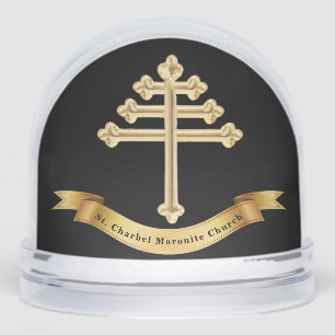 Maronite Church Cross Crest Cadeau personnalisé