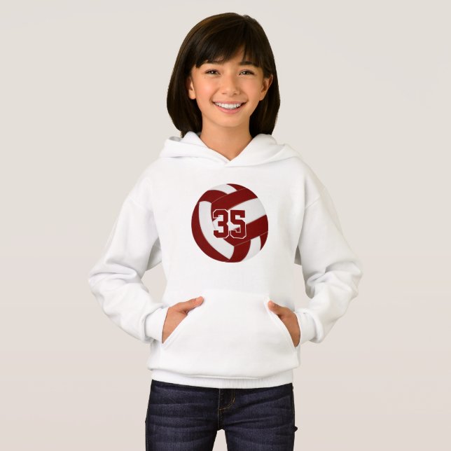 maroon blanc de l'équipe couleurs jersey nombre vo (Devant entier)