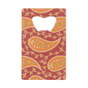 Maroon Paisley : Ornement de Concombre Turc.