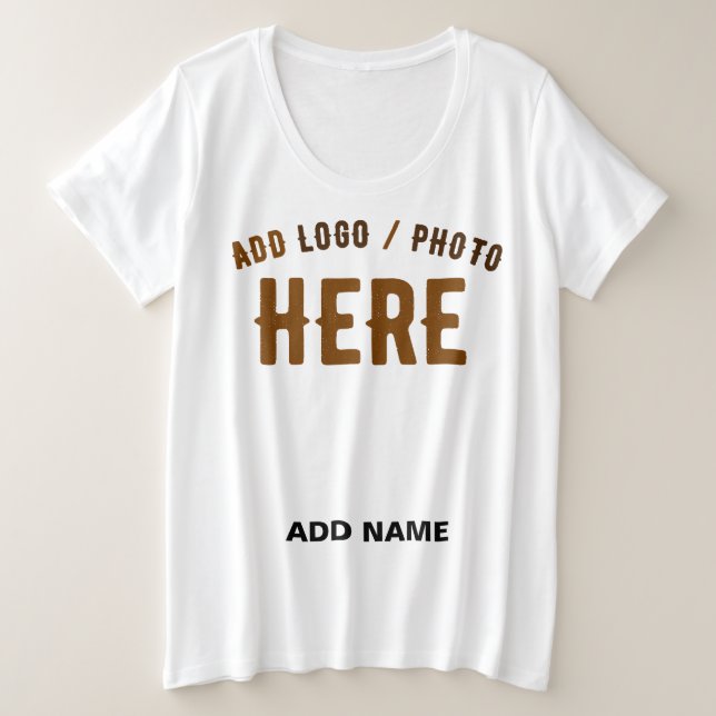 MARQUE BLANCHE MODERNE ET PERSONNALISABLE VÉRIFIÉE (Design devant)