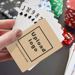 Marque commerciale Brown légère sur cartes à jouer