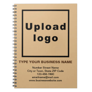 Marque commerciale sur Carnet Brown léger