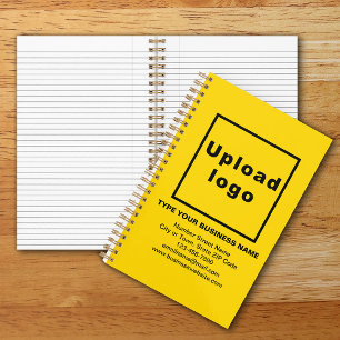 Marque commerciale sur Carnet spiral jaune
