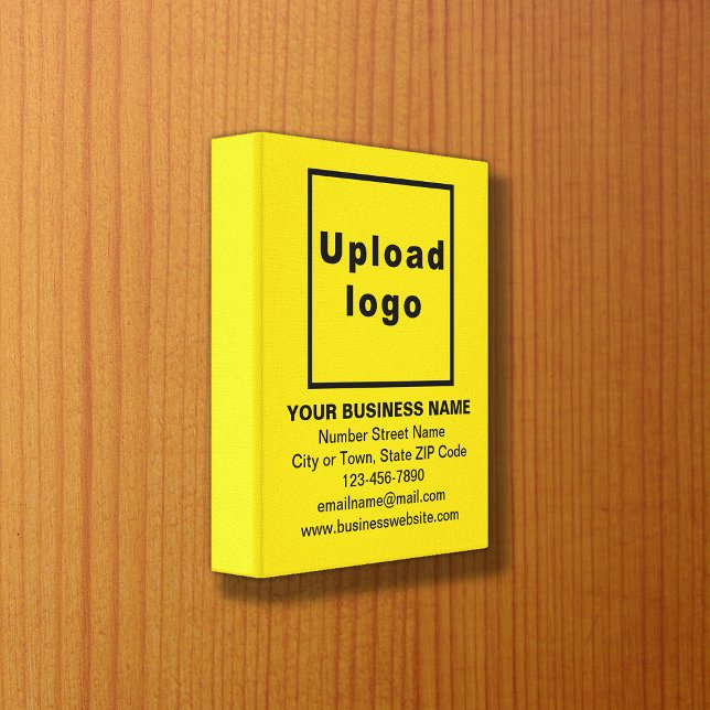 Marque commerciale sur toile jaune Imprimer (Créateur téléchargé)