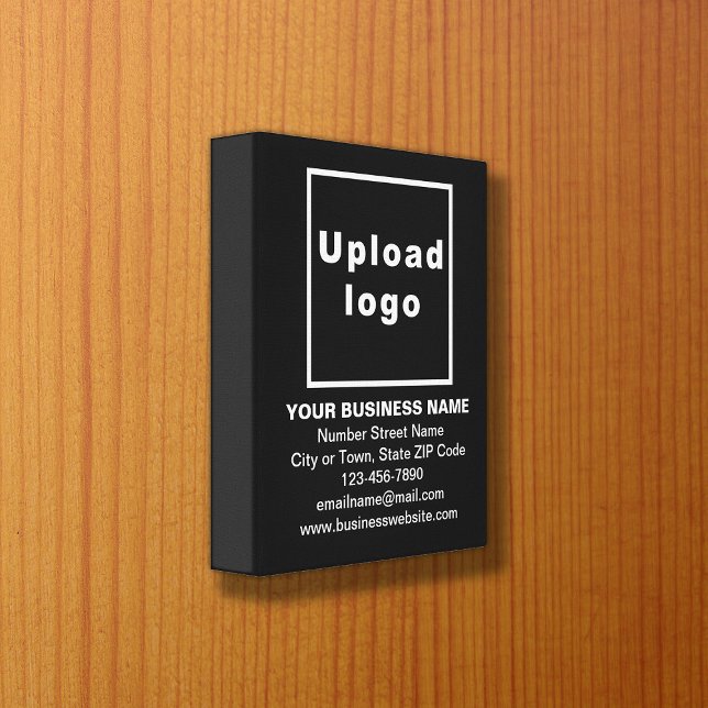 Marque commerciale sur toile noire (Créateur téléchargé)