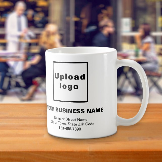 Marque d'affaires sur Mug (Mug with your business brand)