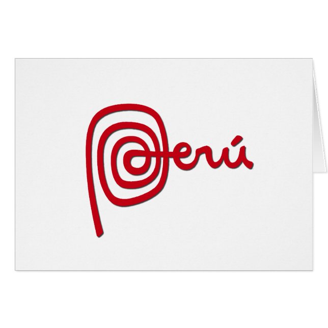 Marque du Pérou/mark Pérou (Devant horizontal)