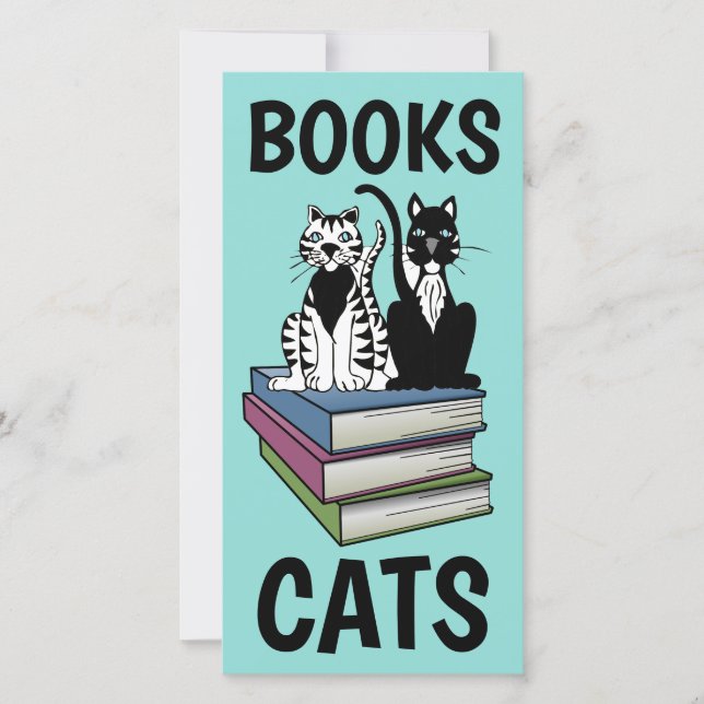 MARQUE-PAGE CHATS AMOUREUX DE CHATS (Devant)