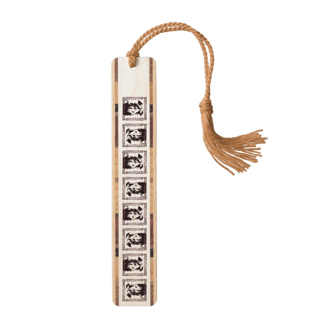 Marque-page Scottish deerhound "Twig" (Devant)