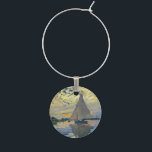 Marque-verres Claude Monet - Voilier au Petit-Gennevilliers<br><div class="desc">Bateau à voile au Petit-Gennevilliers / Voilier au Petit-Gennevilliers - Claude Monet,  1874</div>