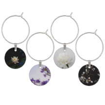 Ensemble de 4 photos florales uniques