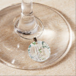 Marque-verres Farmhouse Fresh Rustic Country Mère de la Mariée<br><div class="desc">Farmhouse Fraîche Rustique Pays Floral Aquarelle Lush Flower Design avec verdure, Vins, Feuille, Foliage, et des accents de papier de cuivre. Couleurs douces et subtiles d'ivoire, blanc, rose vif et jaune beurre. Un cottage chic look parfait pour un printemps, été ou mariage de automne à votre maison, ferme, ou lieu...</div>