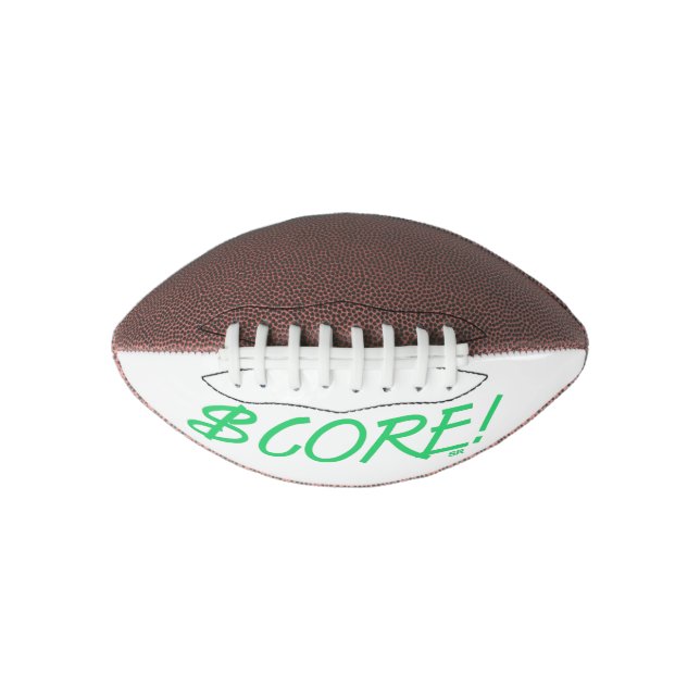 Marquer un mini ballon de football vert et blanc a (Devant)