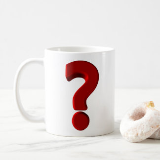 Marques de questions Mug