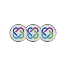 Marqueurs de balle de golf du logo de Merakey