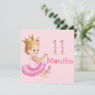 Marqueurs mensuels de jalons pour bébé fille Fille