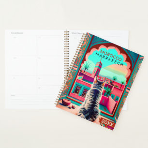 Marrakech Maroc Chat Voyage Tourisme Souvenir