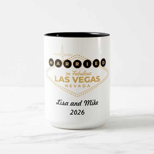 Married in Vegas Mug (Centre)