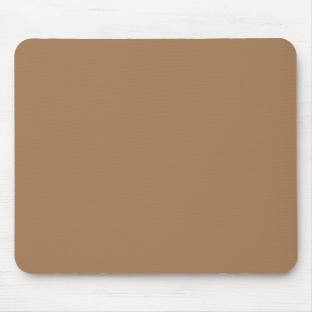 Marron clair, Tapis de souris Café (Devant)
