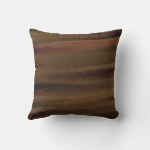 Marron est ma couleur préférée Coussin de jet