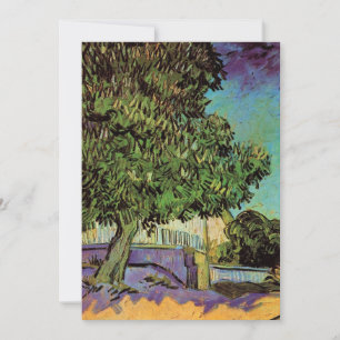 Marronnier en fleurs par Vincent van Gogh