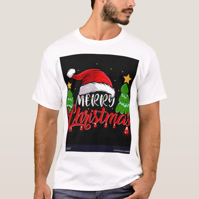 MARRY CHIRSTMAS DAME MEILLEUR TSHIRT HOMMES CLASSI (Devant)