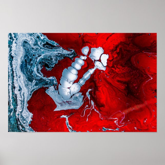 Mars abstract poster (Devant)