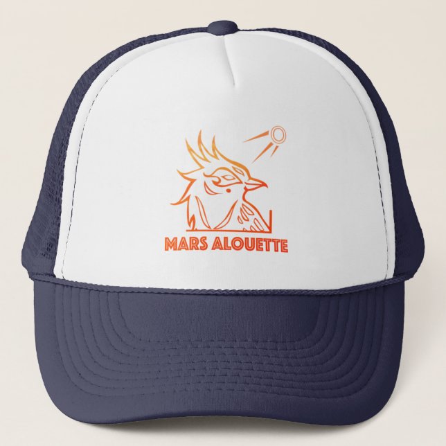 Mars Alouette casquette bleu foncée (Devant)